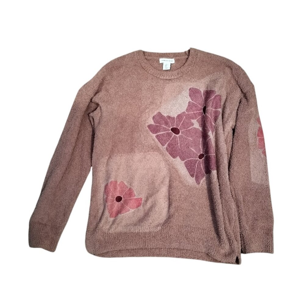 Cupcakes and Cashmere Women's Pink and Brown Cardigan